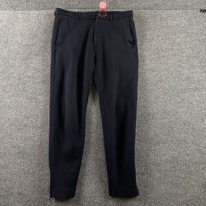 COS Womans Pants Bottom Leg Zip Blue Size 34R